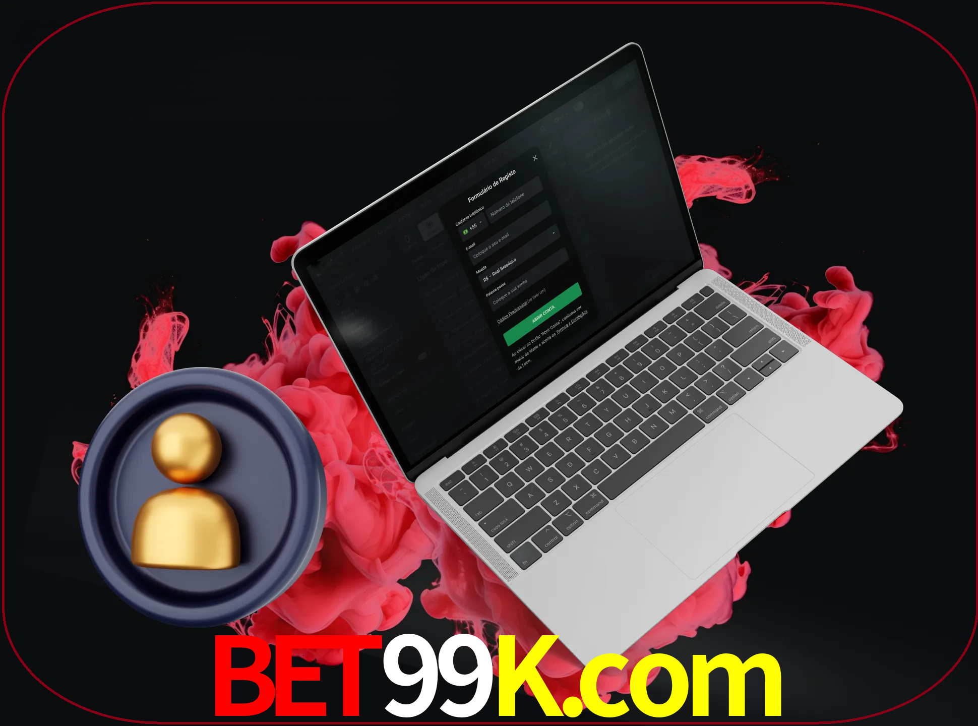 No cabeçalho do site bet99k, clique no botão que o levará a um formulário especial onde terá de introduzir as suas informações actuais.